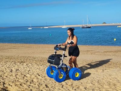 Ролатор за плаж и неравни терени BEACH XL